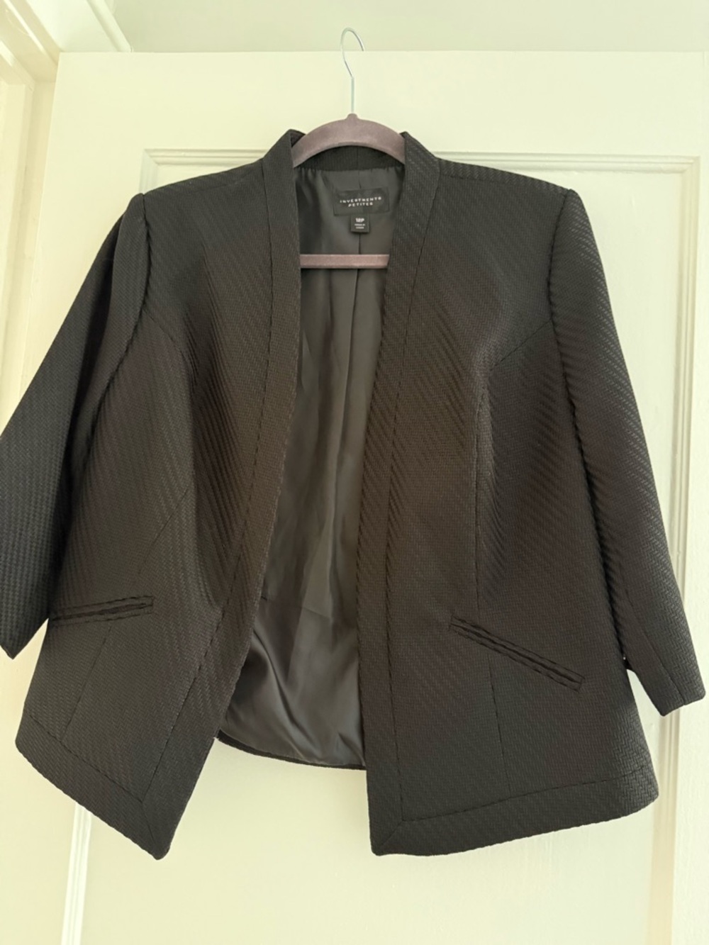 Black Womens Blazer Petite 12